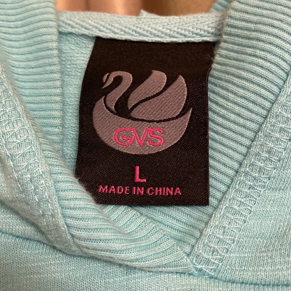 3 for $15.00 Gloria Vanderbilt 100% Cotton Mint hoodie 3/4 length sleeve-Large - Picture 4 of 7